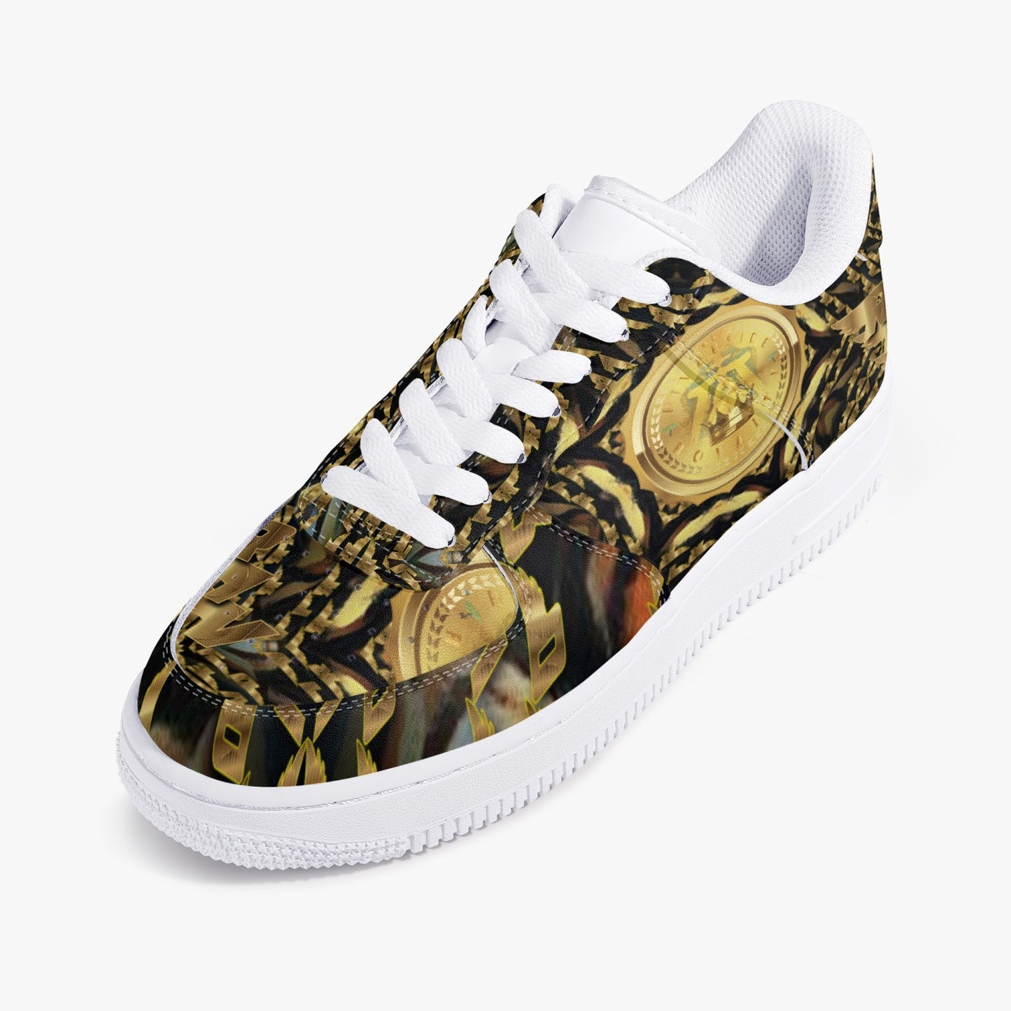 CALIPHA LINKS LEATHER SNEAKS